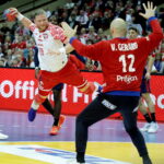 11.01.2023. Katowice. MŚ piłkarzy ręcznych, mecz: Polska - Francja. / Fot. Zbigniew Meissner - PAP