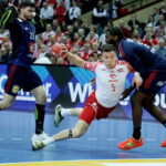 11.01.2023. Katowice. MŚ piłkarzy ręcznych, mecz: Polska - Francja. / Fot. Zbigniew Meissner - PAP