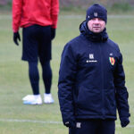 24.01.2023. Kielce. Trening Korony Kielce przed meczem 18. kolejki ekstraklasy z Legią Warszawa, który odbędzie się w niedzielę (29 stycznia) w Warszawie / Fot. PAP - Piotr Polak