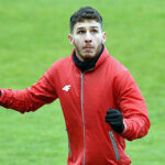 24.01.2023. Kielce. Trening Korony Kielce przed meczem 18. kolejki ekstraklasy z Legią Warszawa, który odbędzie się w niedzielę (29 stycznia) w Warszawie / Fot. PAP - Piotr Polak