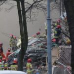 Wybuch gazu w trzypiętrowym budynku - Radio Kielce 27.01.2023. Katowice. Akcja ratownicza w miejscu wybuchu gazu w trzypiętrowej kamienicy w Katowicach-Szopienicach / Fot. PAP/Michał Meissner