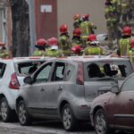 Wybuch gazu w trzypiętrowym budynku - Radio Kielce 27.01.2023. Katowice. Akcja ratownicza w miejscu wybuchu gazu w trzypiętrowej kamienicy w Katowicach-Szopienicach / Fot. PAP/Michał Meissner