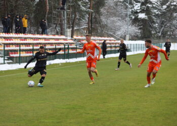 21.01.2023. Kielce. Sparing Korona Kielce - Bruk-Bet Termalica Nieciecza / Fot. Korona Kielce