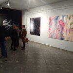 03.01.2022. Kielce. Wernisaż wystawy malarskiej dr Ewy Wiśniewskiej-Zduniak STANCE. / Fot. ZPAP Okręg Kielecki - Facebook