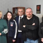 20.01.2023. Masłów. Plan filmu „Gruby". / Fot. Gmina Masłów