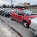 29.01.2023. Zgórsko. Wypadek na drodze wojewódzkiej nr 762 / Fot. Dionizy Krawczyński - Radio Kielce