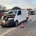 11.01.2023. Suchedniów. Ulica Langiewicza. Wypadek / Fot. młodszy brygadier Artur Surdy – KP PSP w Skarżysku-Kamiennej