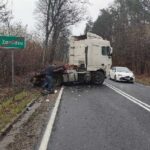 18.01.2023. Zawidza. Wypadek / fot. Policja