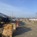 07.01.2023. Sandomierz. Giełda rolna. Remont / Fot. Grażyna Szlęzak - Radio Kielce