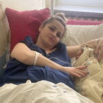 Na zdjęciu Wioletta Wołosz-Bona z synkiem Maksymilianem. / Fot. Grażyna Szlęzak - Radio Kielce