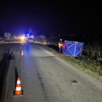 11.01.2023. Łopuszno. Tragiczny wypadek / Fot. Policja