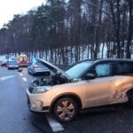 31.01.2023. Miedziana Góra. Wypadek / Fot. PSP Kielce