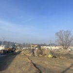 07.01.2023. Sandomierz. Giełda rolna. Remont / Fot. Grażyna Szlęzak - Radio Kielce