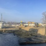 07.01.2023. Sandomierz. Giełda rolna. Remont / Fot. Grażyna Szlęzak - Radio Kielce