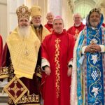 05.01.2023. Watykan. Biskup Krzysztof Nitkiewicz podczas uroczystości pogrzebowych Benedykta XVI / źródło: Kuria Diecezjalna w Sandomierzu