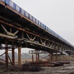 Most w Sandomierzu częściowo zdemontowany - Radio Kielce Sandomierz. Przebudowa mostu / Fot. GDDKiA Kielce