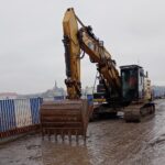 Most w Sandomierzu częściowo zdemontowany - Radio Kielce Sandomierz. Przebudowa mostu / Fot. GDDKiA Kielce