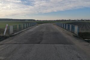 15.01.2023. Górki. Most na drodze wojewódzkiej nr 771 / Fot. Marta Gajda-Kruk - Radio Kielce