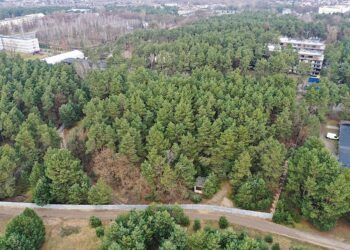 02.01.2023. Kielce. Teren, gdzie ma powstać strażacki poligon / Fot. Jarosław Kubalski - Radio Kielce