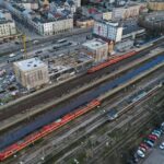 03.01.2023. Kielce. Remont dworca PKP / Fot. Jarosław Kubalski