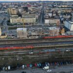 03.01.2023. Kielce. Remont dworca PKP / Fot. Jarosław Kubalski