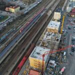 03.01.2023. Kielce. Remont dworca PKP / Fot. Jarosław Kubalski