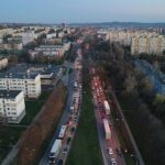 Kielce. Droga krajowa nr 74 / Fot. Jarosław Kubalski – Radio Kielce