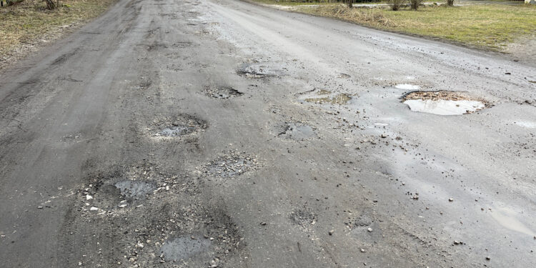 25.01.2023. Kielce. Ulica Biesak / Fot. Wiktor Taszłow - Radio Kielce