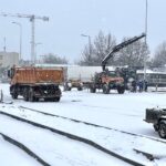 30.01.2023. Kielce. Przebudowa Alei Solidarności i Alei Tysiąclecia Państwa Polskiego / Fot. Wiktor Taszłow – Radio Kielce