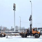 30.01.2023. Kielce. Przebudowa Alei Solidarności i Alei Tysiąclecia Państwa Polskiego / Fot. Wiktor Taszłow – Radio Kielce