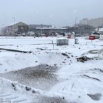 30.01.2023. Kielce. Przebudowa Alei Solidarności i Alei Tysiąclecia Państwa Polskiego / Fot. Wiktor Taszłow – Radio Kielce