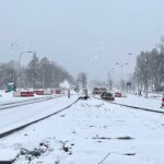 30.01.2023. Kielce. Przebudowa Alei Solidarności i Alei Tysiąclecia Państwa Polskiego / Fot. Wiktor Taszłow – Radio Kielce