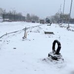 30.01.2023. Kielce. Przebudowa Alei Solidarności i Alei Tysiąclecia Państwa Polskiego / Fot. Wiktor Taszłow – Radio Kielce