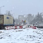 30.01.2023. Kielce. Przebudowa Alei Solidarności i Alei Tysiąclecia Państwa Polskiego / Fot. Wiktor Taszłow – Radio Kielce