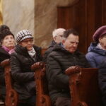 19.01.2023. Kielce. Bazylika katedralna. Msza święta w intencji osób niewidomych / Fot. Wiktor Taszłow - Radio Kielce