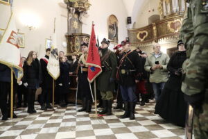 22.01.2023. Kielce. Karczówka. Obchody 160. rocznicy Powstania Styczniowego / Fot. Wiktor Taszłow - Radio Kielce