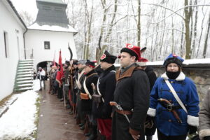 22.01.2023. Kielce. Karczówka. Obchody 160. rocznicy Powstania Styczniowego / Fot. Wiktor Taszłow - Radio Kielce