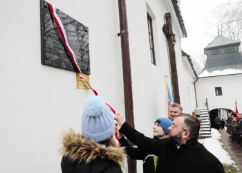 22.01.2023. Kielce. Karczówka. Obchody 160. rocznicy Powstania Styczniowego / Fot. Wiktor Taszłow - Radio Kielce