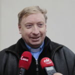 25.01.2023. Kielce. Caritas Diecezji Kieleckiej wspiera mieszkańców Ukrainy. Na zdjęciu: ojciec Andrzej Rak posługujący w parafii Tywrów w obwodzie winnickim. / Fot. Wiktor Taszłow - Radio Kielce