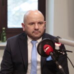 30.01.2023. Radio Kielce. Studio Polityczne. Na zdjęciu: Mariusz Gosek - Solidarna Polska / Fot. Wiktor Taszłow - Radio Kielce