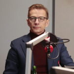 30.01.2023. Radio Kielce. Studio Polityczne. Na zdjęciu: Rafał Kasprzyk - Polska 2050 / Fot. Wiktor Taszłow - Radio Kielce