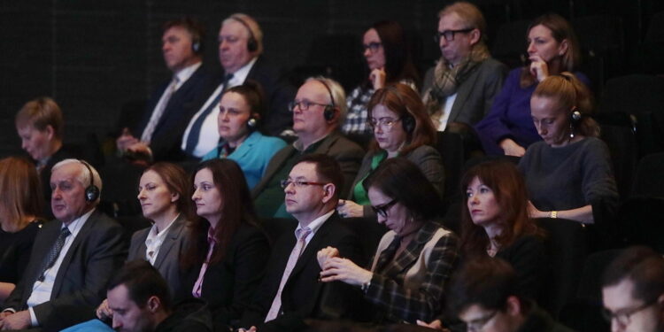 31.01.2023. Kielce. Inauguracja programu funduszy unijnych dla Świętokrzyskiego / Fot. Wiktor Taszłow – Radio Kielce