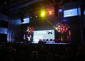 31.01.2023. Kielce. Inauguracja programu funduszy unijnych dla Świętokrzyskiego / Fot. Wiktor Taszłow – Radio Kielce