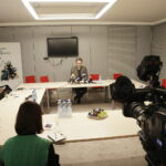 10.01.2023 Kielce. Filharmonia Świętokrzyska. Dyrektor Jacek Rogala podczas konferencji prasowej / Fot. Jarosław Kubalski - Radio Kielce