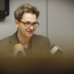 10.01.2023 Kielce. Filharmonia Świętokrzyska. Dyrektor Jacek Rogala podczas konferencji prasowej / Fot. Jarosław Kubalski - Radio Kielce