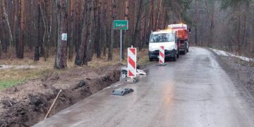 Przebudowa drogi powiatowej w Sielcu w gminie Wiślica / źródło: UMiG Wiślica