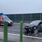 16.01.2023. Cedzyna. Karambol / Fot. Wiktor Taszłow - Radio Kielce