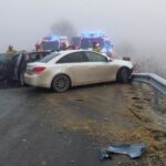 04.01.2023. Siesławice. Wypadek / Fot. Straż Pożarna