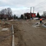 Starachowice. Prace przy budowie ronda u skrzyżowania ulic Moniuszki, Nowowiejskiej i 6 Września / Fot. UM Starachowice