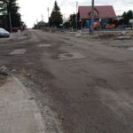 Starachowice. Prace przy budowie ronda u skrzyżowania ulic Moniuszki, Nowowiejskiej i 6 Września / Fot. UM Starachowice